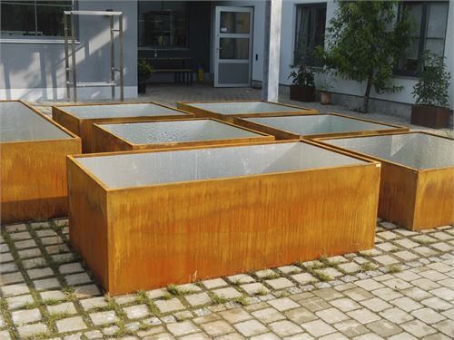 Hochbeete zeitgemäß und modern.