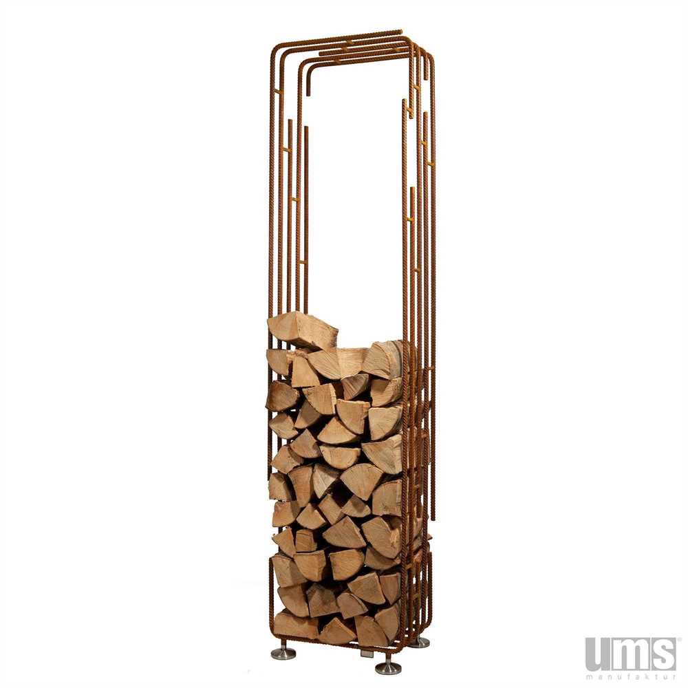 Regal für Lagerung von Brennholz